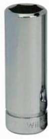 Williams JHWBMD-623 SUPERTORQUE 3/8-Inch Drive Deep Metric 6 Point Socket 23mm Size, High-Polished Chrome Finish, Designed for Maximum Engagement on 6-Point Fasteners
