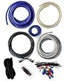 SoundBox T4AW-B, 4 Gauge Amp Kit Complete Amplifier Install Wiring Cable - 4500W