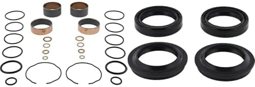 All Balls Racing Fork Bushing Kit & Fork Seal & Dust Seal Kit Bundle Compatible With/Replacement for Honda CB1100 2013-2014, CB400F 1989-1990, CB500F 2013-2019, CB500F ABS, CB500X ABS 2013-2022