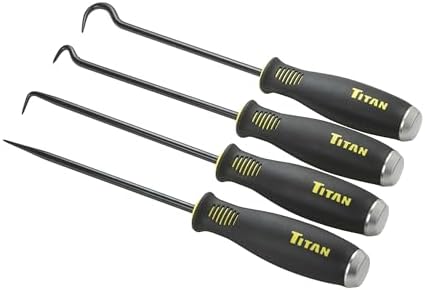 Titan 17224 4 pc. Jumbo Bolstered Pick and Hook Set
