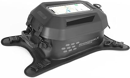 Rhinowalk Motorcycle Tank Bag Waterproof Hard Shell Motorbike Tank Bag with Touch Screen Phone Pocket