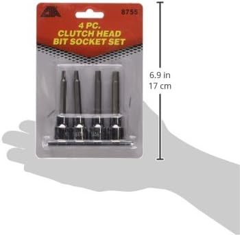 CTA Tools 8755 4-Piece Clutch-Head Bit Socket Set