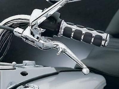 Kuryakyn 1029 Motorcycle Handlebar Accessory: Clutch and Brake Trigger Levers for 1996-2017 Harley-Davidson Motorcycles with Cable Clutch, Chrome, 1 Pair
