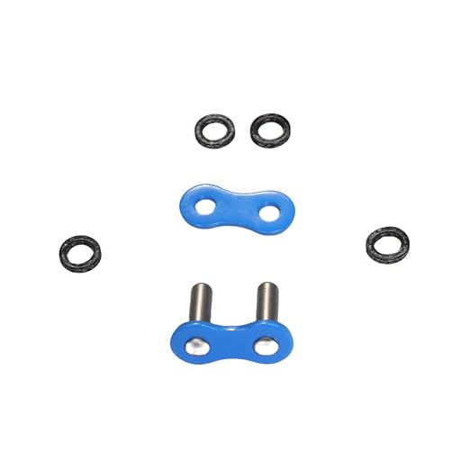 DONGHUA (520HLX2) high Strength Sealed 520 X-Ring Chain 120 Links with Connecting Link (Blue)