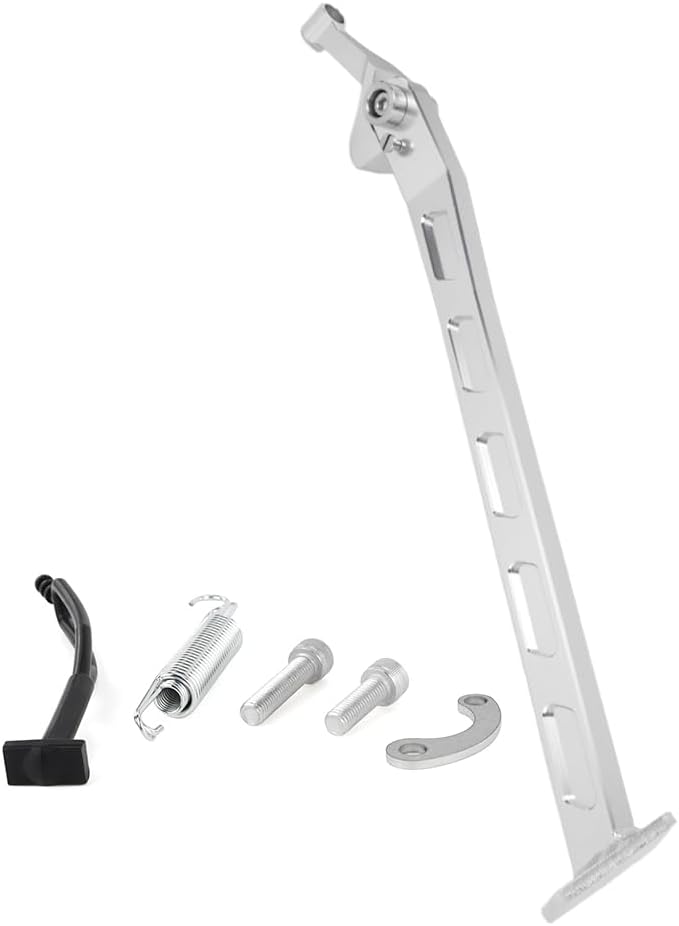 Dirt Bike Side Stand Kickstand Compatible with Stark Varg MX & EX | Aluminum, Parking Support Leg, Large Footpad