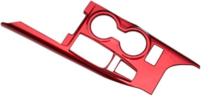 Rifoda for 2018 2019 2020 2021 2022 Toyota Camry ABS Accessories Center Console Gear Shift Panel Cover Fit for Carmy XLE XSE and All Hybrid Editon Interior Trims Red