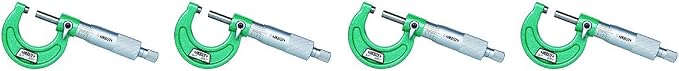 INSIZE 3203-1A Outside Micrometer, 0-1", Graduation .0001" (4)