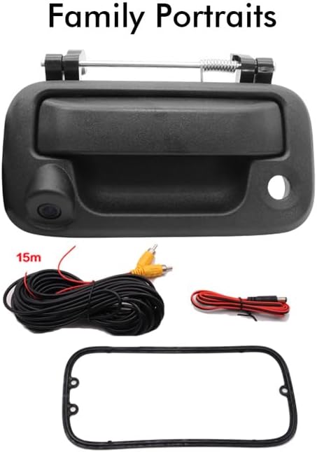 Rear View Camera, w/Tailgate Handle, Compatible with 2005-2014 Ford F150, 2008-2016 F250 F350 F450 F550 Super Duty, 2007-2010 Explorer, AHD 1080P Wide Angle Backup Camera Kit w/Key Hole