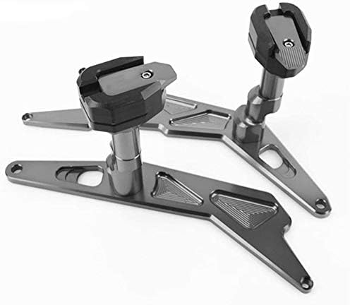 Motorcycle CNC Engine Frame Sliders Falling Protection Replacement for Kawasaki Ninja 300 250 2013 2014 2015 2016 2017 2018(Green)