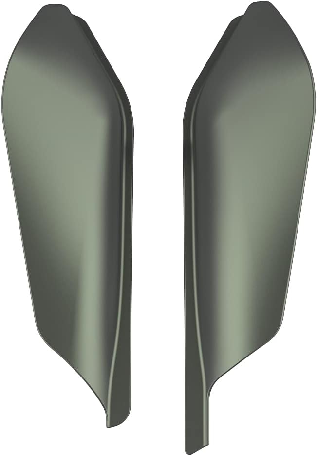 Advanblack 2024 RG Mid Frame Air Deflectors Compatible for Harley Touring Street Glide, Road King, Electra Glide, 2009-2025(Deadwood Green Denim)