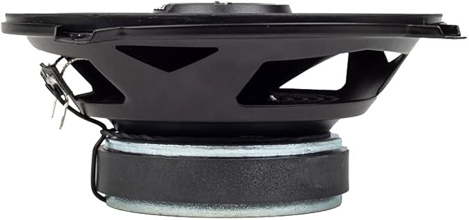 Alphasonik 1 Pair of NS52 Neuron Series 5.25" (300 Watts Max for The Pair) 150 Watts Max Per Speaker 2-Way Full-Range Car Audio Speaker with PEI Dome Tweeter Polypropylene Cone Grilles Included