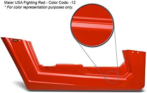Maier USA Radiator Scoops Compatible/Replacement for 04-05 Honda TRX450R - Fighting Red - 11748-12