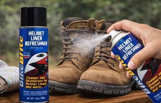Bike Brite MC19000 Cleaner/Deodorizer, 14 fl. oz. (for Helmet Liners)