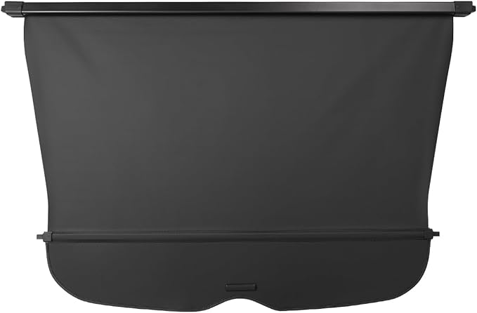 Powerty Retractable Cargo Cover for 2019-2025 Honda Passport, Canvas Texture Trunk Cover Privacy Screen Rear Security Shade for Passport Accessories