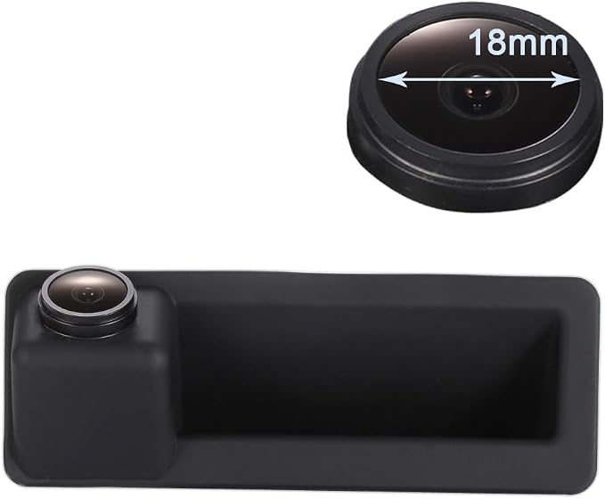 HD IP68 1280Pixels Trunk Handle 170° Rear View Reversing Camera Compatible with BMW 520Li 525Li 530i 535Li 328Li 320Li Z3 Z4 Z8 i3/328i/F30 316i/F15/E60 E61 E70 E71 E72 E82 E88 E84 E90 E91 E92 E93