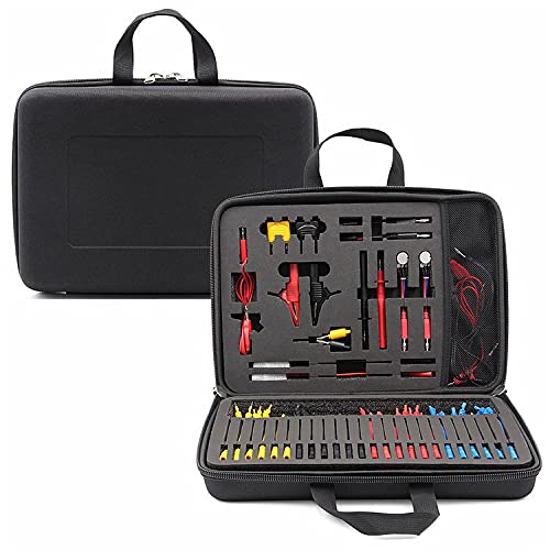 Outzone Automotive Test Lead Kit 92 Pieces Electrical Testers Auto Diagnostic Tools Wire Connectors Adapter Cables Set