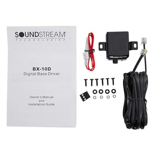 Soundstream BX-10 D Signal Enhancer Processor – Car Audio Bass Processor with Remote Control | Epicenter Alternative for Factory & Aftermarket Sound Systems | Subwoofer Restoration Booster