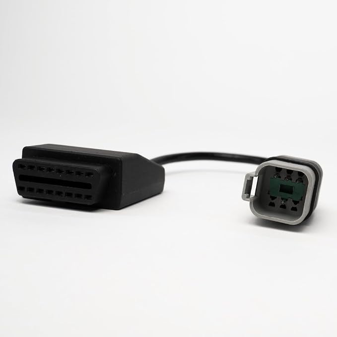 BRP OBD2 Adapter Cable for Can-Am and Sea-Doo Vehicles Compatible with HP Tuners, Enables Data Logging, Scanning, Diagnostics with MPVI2, MPVI2+, MPVI3, MPVI4 Device, Only (H-002-07 Equivalent)
