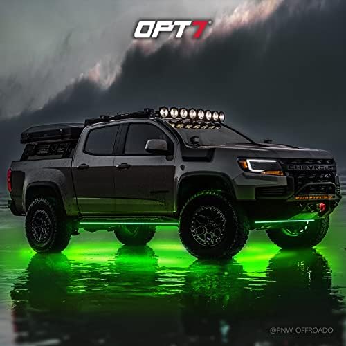 OPT7 Interior Lights & Underglow Bundle Kit with Remote Control, RGB Multicolor Modes Neon Accent Lights, Offroad Truck LED Decor Accessories, Easy Installation