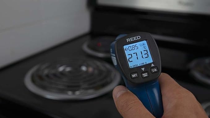 REED R2300 Infrared Thermometer, 12:1, 752°F (400°C)