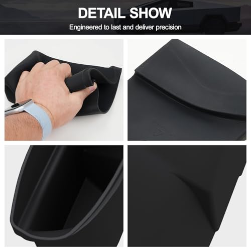 ELECFRESH 2PCS Door Side Trash Can and 6PCS Center Console Organizer Tray Compatible with 2019-2024 2025 Toyota RAV4