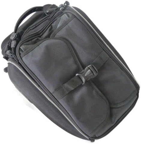 1Storm New Motorcycle Waterproof Saddle Bag Tank Bag Black with Magnetic Mounting
