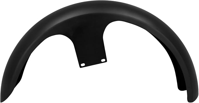 23 inch Motorcycle Front Fender For 120 / R23 Mudguards Fit for Harley Bagger Touring Road King Electra Glide Street Glide FLHR FLHX (Matte Black)