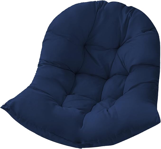 Thickened Large Size 35.4"x47" Hammock Swing Chair Cushion, Ultra-Soft Hanging Egg Seat Pillow for Indoor Outdoor Garden Office and Patio