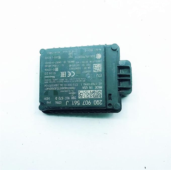 Cruise Control Distance Radar Sensor 2Q0907561J 2Q0-907-561-J for VW Atlas, Atlas Cross Sport, Jetta, Tiguan, Arteon, Taos, Audi Q2, Q3 (2022-2023) - Modern, Flange Mount, Electronic Sensor Acc