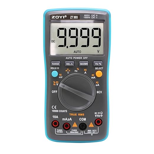 ZOYI ZT303 Multi Testers High-Precision Digital Multimeter Tester with Auto Ranging - Versatile Measurement Tool for Professionals