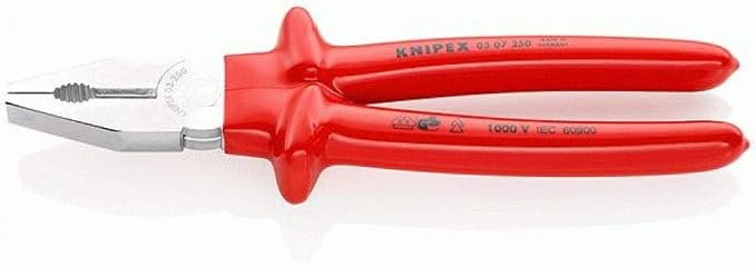 Knipex 03 07 250 Combination Pliers 9,84" with dipped insulation