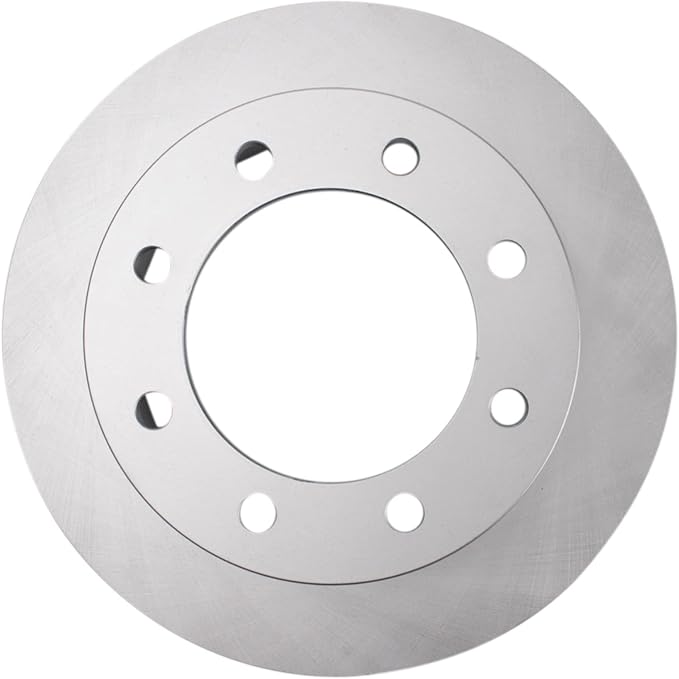TRQ Front Brake Rotor Set G Coated Vented Compatible with 2005-2013 Ford F-250 Super Duty 2005-2012 F-350 Super Duty 2005-2010 F-450