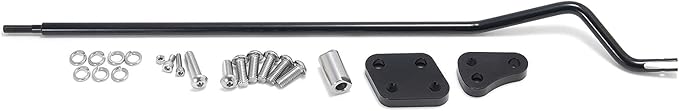 TOFR Reduced Reach Forward Control Relocation Conversion Kit OEM 50700005 for Harley Dyna 2006-2017 models with forward controls Wide Glide FXDWG Fat Bob FXDF Low Rider FXDL Street Bob FXDB