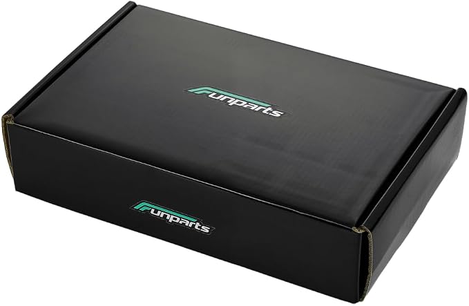 Funparts Carbon Fiber Battery Cover for Eride Pro SS S SR, Premium Carbon Fiber Battery Lid Guards Wrap for E-Ride Pro SS 2.0 3.0 Lightweight Glossy Weave Finish Easy Installation