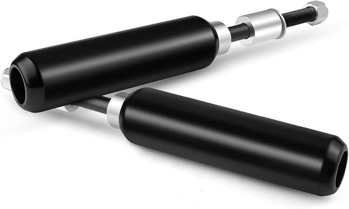 6.5" Al Motorcycle Frame Sliders Falling Crash Protector Upper Shock Mount Guards Falling Side Protector Fit for Dyna 2006-2017 (Smooth Style)