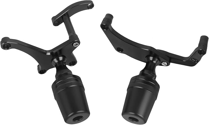 Motorcycle Frame Sliders No Cut Kits Falling Crash Protector Guard Replacement for Ducati Panigale V4 Panigale V4S 2025 2026 (black)