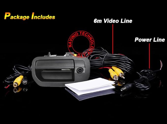 generic IP67 Waterproof Car Backup Camera Tailgate Handle Rear View Camera Replacement for Honda Ridgeline DX RT RTL RTS 2006-2014 OEM : 74810SJCA21ZK