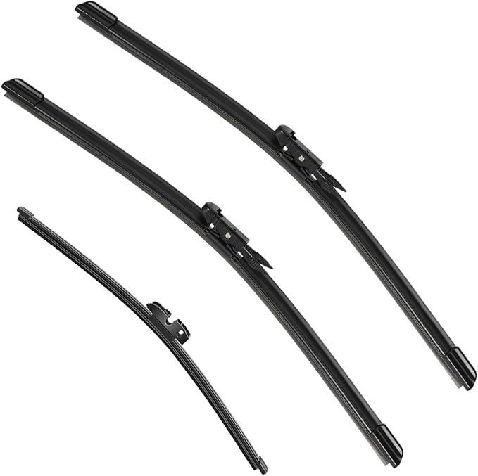 3 Pack Windshield Wiper Blades Compatible with Ford Escape 2013 2014 2015 2016 2017 2018 2019 Original Factory Quality Front Rear Wipers Blade Set for My Car - 28" 28" 11"(A283H)