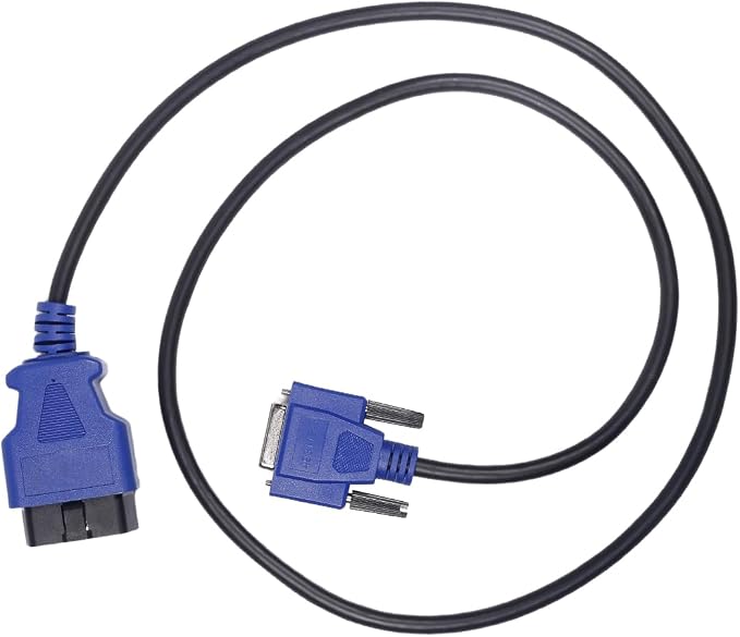 16 Pin OBD2 Cable Adapter Compatible with Nexiq USB Link 2 & 3 J1962 Diagnostic Cable for Ford, GM, Dodge, Volvo, Mack, Isuzu, Hino 493113