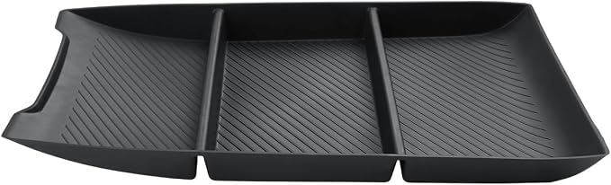 CDEFG for 2026 Cadillac Vistiq Center Console Organizer Lower Storage Tray | for 2026 Cadillac Vistiq Accessories Lower Console Floor Storage Box Silicone Material