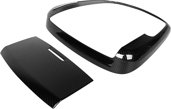 Roof Reading Light Cover Trim Fit for 2011 + Dodge Charger/Durango/Chrysler 300 Interior Accessories Carbon Fiber Reading Lamp Decals Cover Trim Sticker Kit