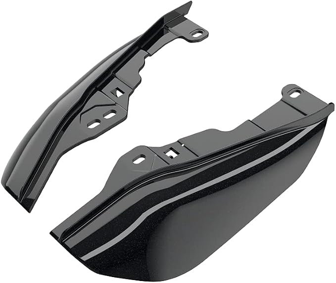 Advanblack 2024 RG Mid Frame Air Deflectors Compatible for Harley Touring Street Glide, Road King, Electra Glide, 2009-2025(Midnight Pearl)