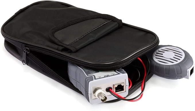 Monoprice Multifunction Tool - RJ-45, BNC, and Speaker Wire Tone Generator, Tracer, Tester, Gray