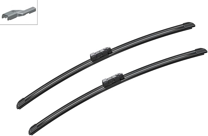 BOSCH 3397009051 AeroTwin OE Replacement Wiper Blades Driver & Passenger Side - Set of 2 (21" & 21") Top Lock 19mm (Pack of 2)