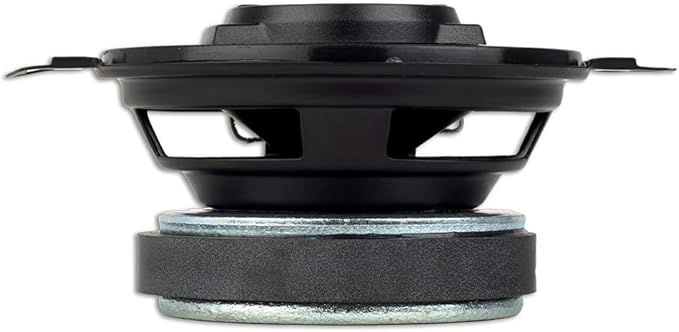 Alphasonik 1 Pair of NS35 Neuron Series 3.5" (180 Watts Max for The Pair) 90 Watts Max Per Speaker 2-Way Full-Range Car Audio Speaker with PEI Dome Tweeter Polypropylene Cone