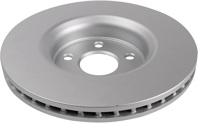 TRQ Front Brake Rotor Set G Coated Vented Compatible with 2011-2023 Dodge Durango 2011-2021 Jeep Grand Cherokee 2022 Jeep Grand Cherokee WK