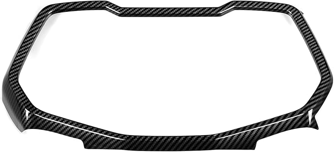 Car ABS Center Console Dashboard Panel Trim Cover for 2023 2024 2025 2026 Chevy Colorado Carbon Fiber Interior Accessories