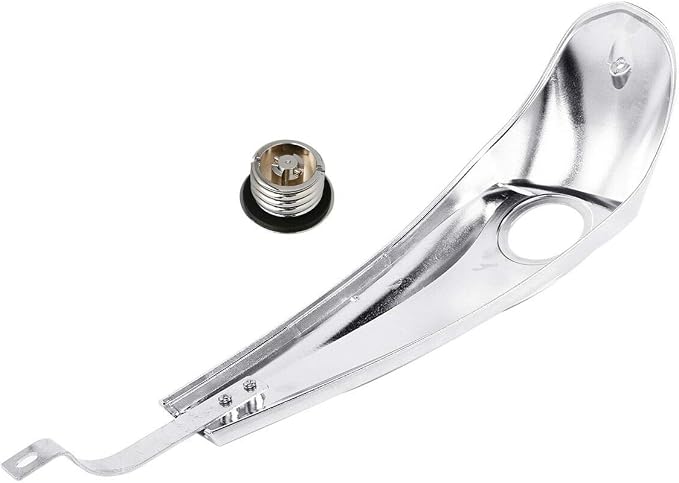 Smooth Dash Console with Pop Up Gas Cap fits for Harley Touring Electra Glide FLHT Road Glide FLTRX Street Glide FLHX 2008-2024,Chrome