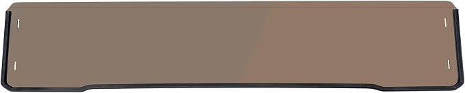 SAUTVS Dark Tinted Front Half Windshield for Kawasaki Mule 4000 4010, Lightly Durable Poly Half Windscreen for Kawasaki Mule 4000 4010 2009-2026 Accessories