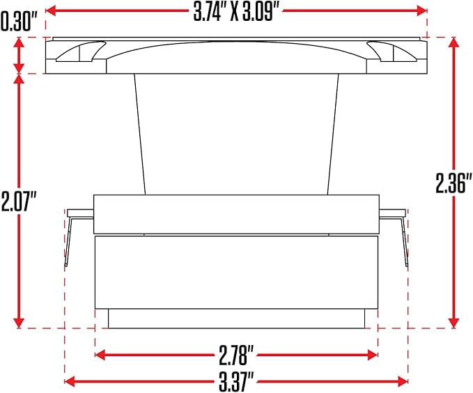 CT Sounds TX-35A 3.5” 600-Watt Titanium Super Tweeters, Pair